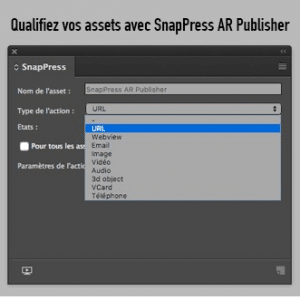 Extension InDesign pour Snappress