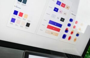 production de plan de collection planche couleur produits en centrale d'achats